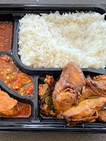 Nasi Kuning Komplit Indonesian Tumeric Rice Set